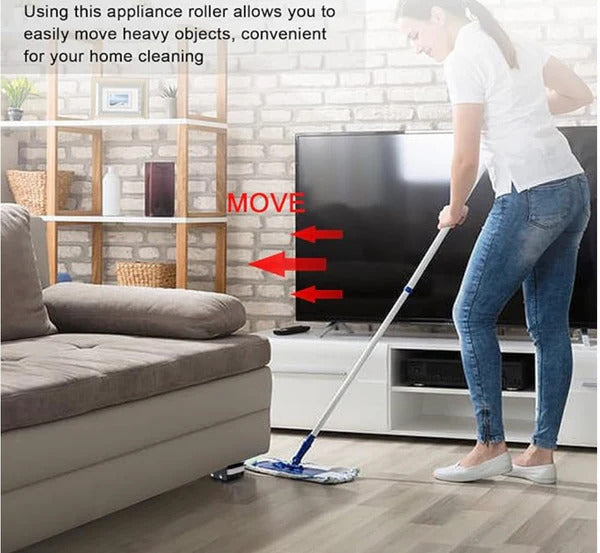 ¿Cansada de romperte la espalda cada vez que limpiás debajo del mueble?
